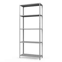 Стеллаж ТС Лайт с перф. полками 2000х1200х600 5 полок