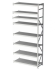 Дополнительная секция MS Profi 2500x1200x500 8 полок купить в Самаре