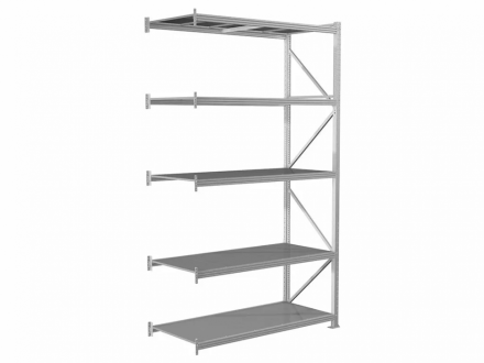 Дополнительная секция MS Profi 2500x1200x500 5 полок купить в Самаре