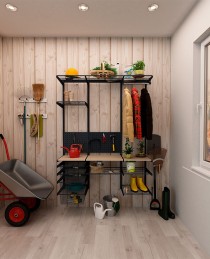 Гардеробная система Практик Home Дача 1 Гардеробная система Практик Home Дача 1