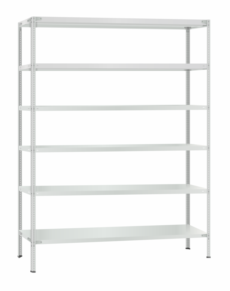 Стеллаж металлический Титан МС-500 2300х1500х500 6 полок купить в Самаре Стеллаж металлический Титан МС-500 2300х1500х500 6 полок купить в Самаре