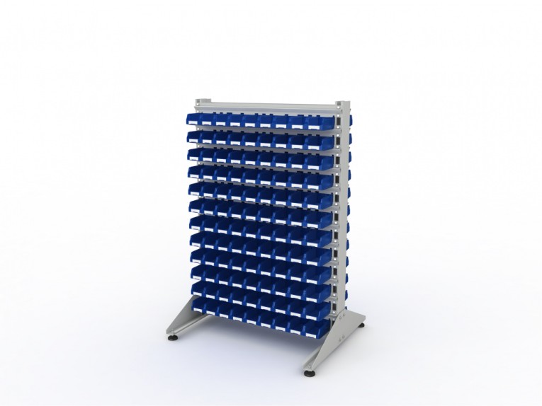 Стеллаж для пластиковых лотков SORTEX двухсторонний 1500x1000x800.01 купить в Самаре Стеллаж для пластиковых лотков SORTEX двухсторонний 1500x1000x800.01 купить в Самаре