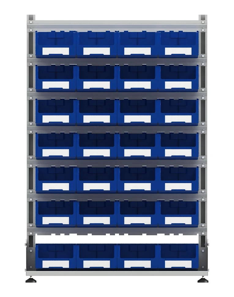 Стеллаж для пластиковых лотков SORTEX двухсторонний 1500x1000x800.03 купить в Самаре Стеллаж для пластиковых лотков SORTEX двухсторонний 1500x1000x800.03 купить в Самаре