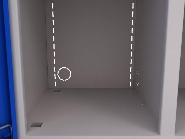 Шкаф инструментальный ERGO 181/2 №6 купить в Самаре