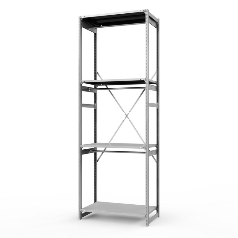Стеллаж металлический ТСУ Универсал, 3000х1060х600 мм.Штанги: 3шт. Полки: металл усил. 4 шт. купить в Самаре Стеллаж металлический ТСУ Универсал, 3000х1060х600 мм.Штанги: 3шт. Полки: металл усил. 4 шт. купить в Самаре
