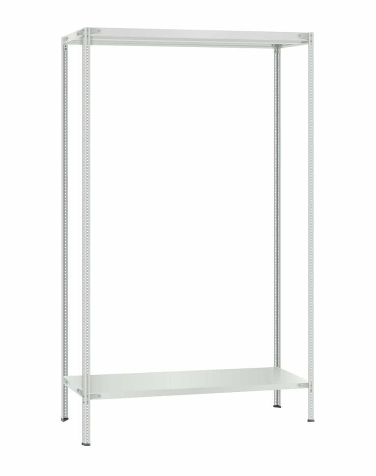 Стеллаж металлический Титан МС-500 2400х1200х500 2 полки купить в Самаре Стеллаж металлический Титан МС-500 2400х1200х500 2 полки купить в Самаре