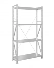 Стеллаж MS U 2500x1500x800 4 полки (200 кг, металл) Стеллаж MS U 2500x1500x800 4 полки (200 кг, металл)