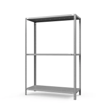 Стеллаж ТС Лайт с перф. полками 2200х700х400 3 полки