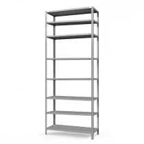 Стеллаж ТС Лайт с перф. полками 1000х1200х500 8 полок