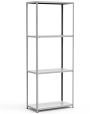 Стеллаж металлический Титан МС-500 1800х1200х600 4 полки Стеллаж металлический Титан МС-500 1800х1200х600 4 полки