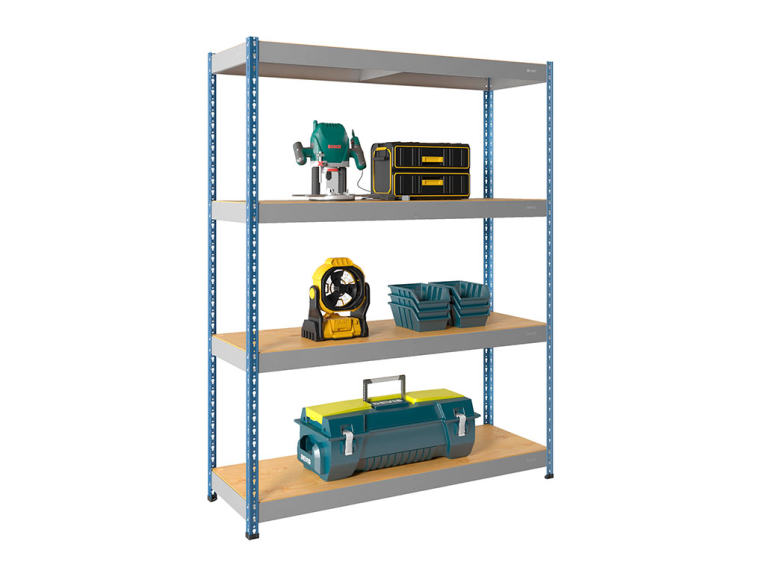 Стеллаж Практик SB 200х152х76 4 полки (фанера) купить в Самаре Стеллаж Практик SB 200х152х76 4 полки (фанера) купить в Самаре