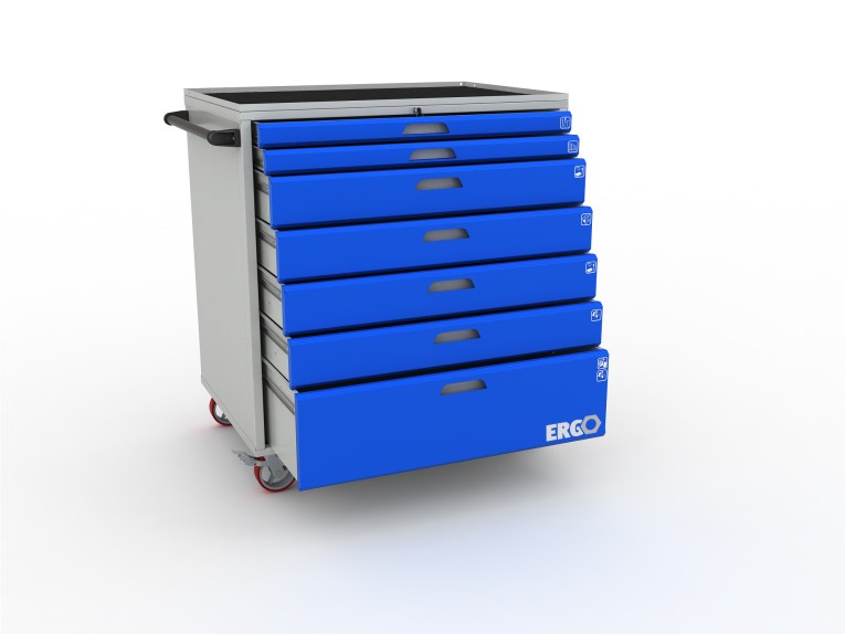 Тумба инструментальная ERGO XL 07.3 купить в Самаре Тумба инструментальная ERGO XL 07.3 купить в Самаре