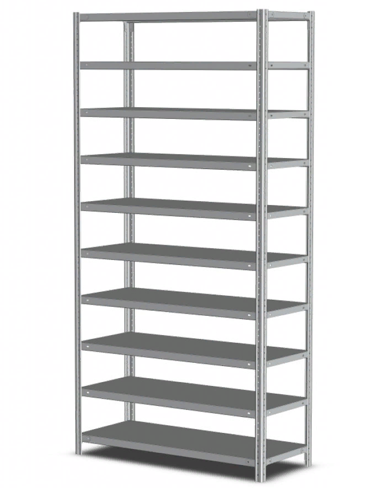 Стеллаж MS Standart 2000х700х500 10 полок купить в Самаре Стеллаж MS Standart 2000х700х500 10 полок купить в Самаре
