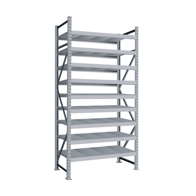 Стеллаж грузовой Диком СТ-051 4000х1200х650 с 9 ярусами купить в Самаре