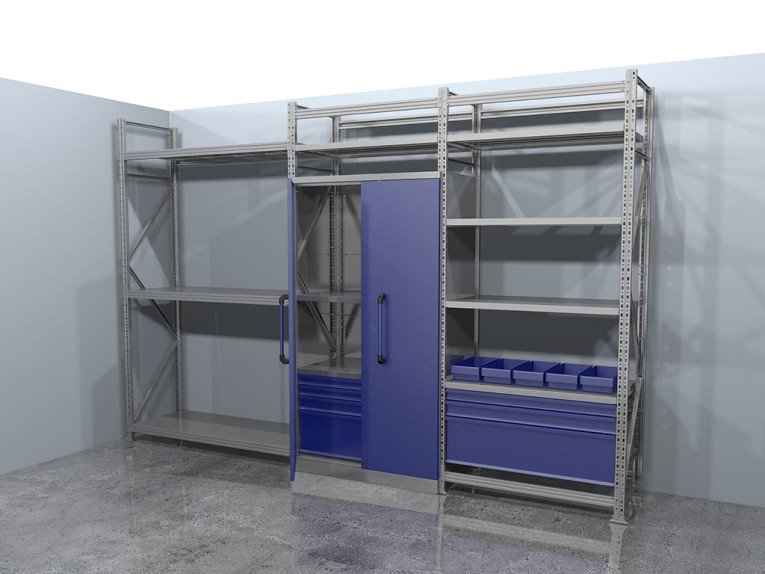 Стеллажная система хранения №3 Гараж купить в Самаре