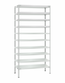 Стеллаж металлический Титан МС-500 2300х1000х300 10 полок