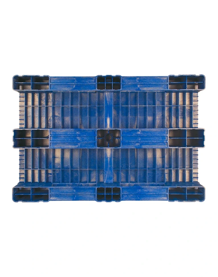 Паллет 1200x800х150 сплошной, на 3-х полозьях желтый Паллет 1200x800х150 сплошной, на 3-х полозьях желтый