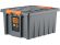 Контейнер особопрочный Rox Box PRO 36 (500х390х250 мм с крышкой и клипсами, антрацит) купить в Самаре
