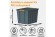 Контейнер особопрочный Rox Box PRO 50 (500х390х390 мм с крышкой и клипсами, на роликах, антрацит) купить в Самаре