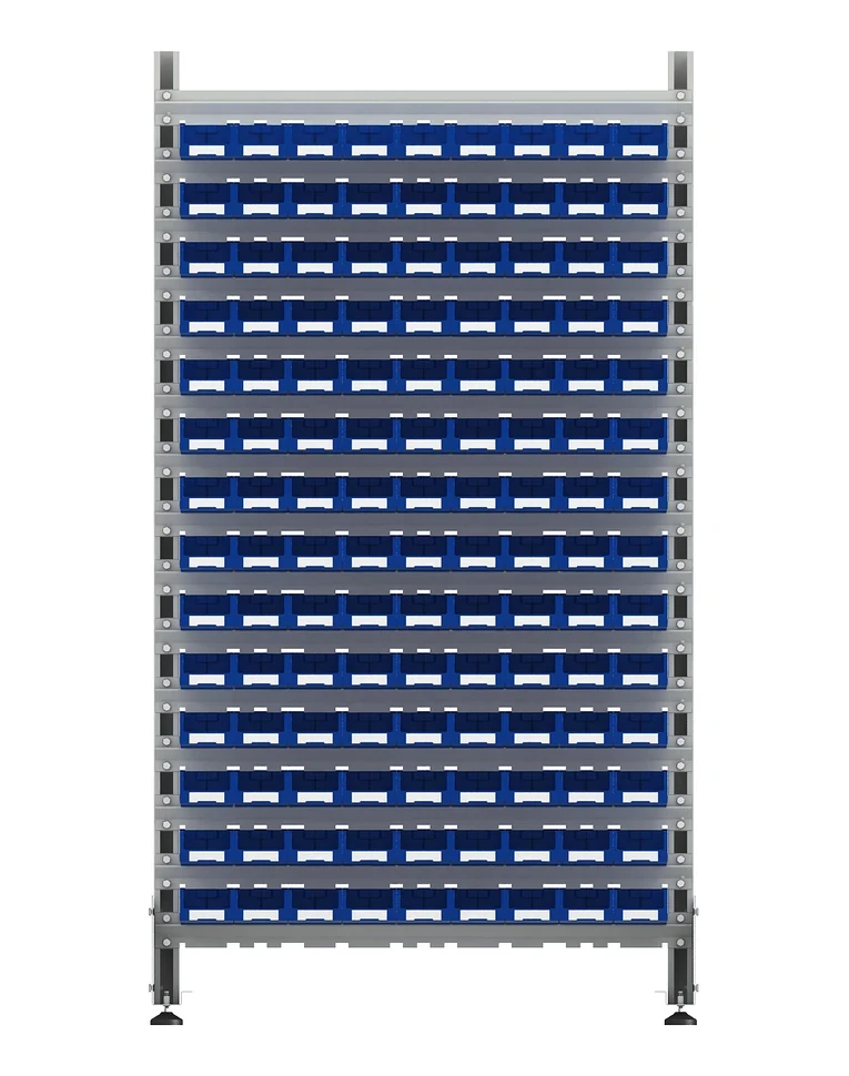 Стеллаж для пластиковых лотков SORTEX односторонний 1800x1000x450.01 купить в Самаре
