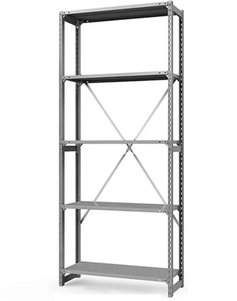 Стеллаж ТСУ 3500x700x300 5 полок (300 кг, металл) купить в Самаре