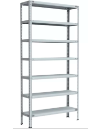 Стеллаж металлический Титан МС-500 1000х1200х500 7 полок Стеллаж металлический Титан МС-500 1000х1200х500 7 полок