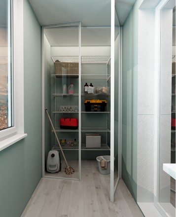 Гардеробная система Практик Home Балкон 1 купить в Самаре