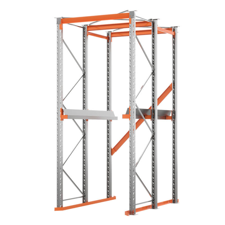 Стеллаж набивной паллетный (3000х1580х1800 мм), 1 линия, 2 яруса купить в Самаре Стеллаж набивной паллетный (3000х1580х1800 мм), 1 линия, 2 яруса купить в Самаре