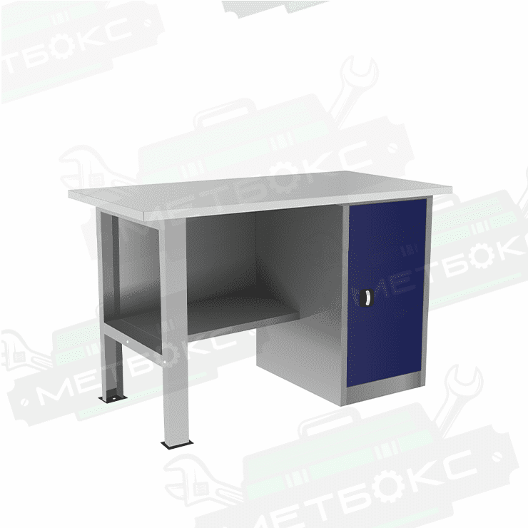 Однотумбовый слесарный верстак ВП-2/1,6 купить в Самаре Однотумбовый слесарный верстак ВП-2/1,6 купить в Самаре