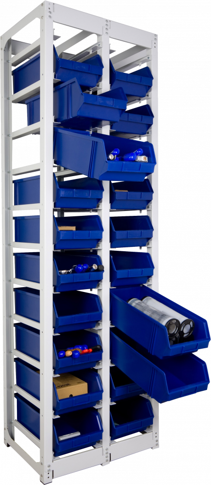 Стеллаж контейнерный двойной СТК-20.045.05.10 купить в Самаре