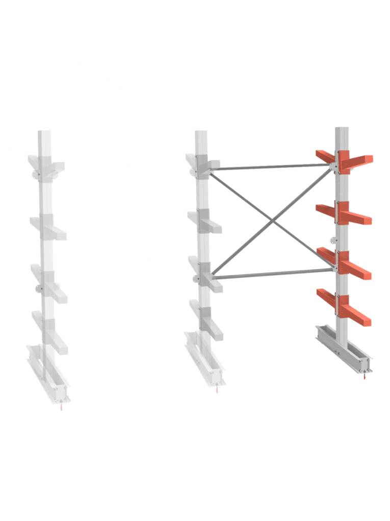 СТ-062 Стеллаж двухсторонний 4 яруса ДОП. купить в Самаре СТ-062 Стеллаж двухсторонний 4 яруса ДОП. купить в Самаре