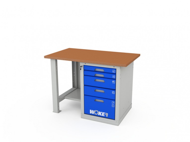 Верстак однотумбовый WOKER PRO 1005.1200 купить в Самаре Верстак однотумбовый WOKER PRO 1005.1200 купить в Самаре