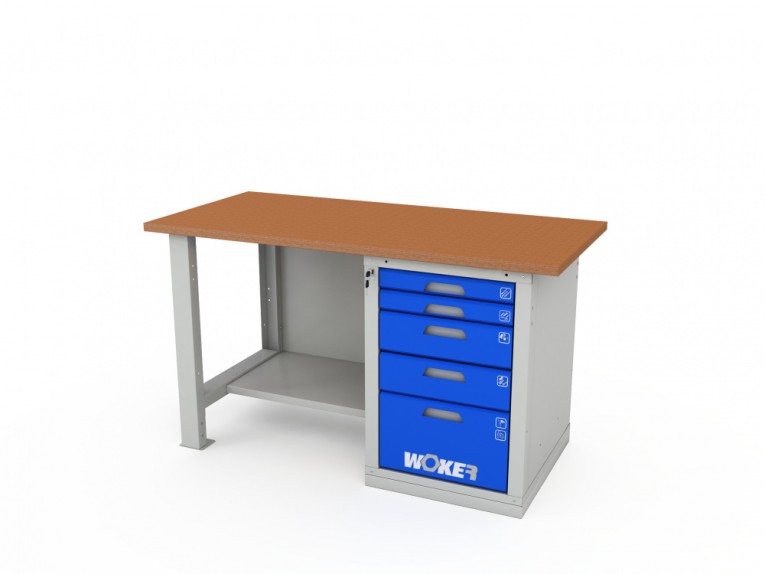 Верстак однотумбовый WOKER PRO 1005.1500 купить в Самаре