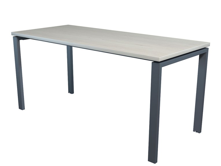 Стол NT 160x70 белое дерево/антрацит купить в Самаре