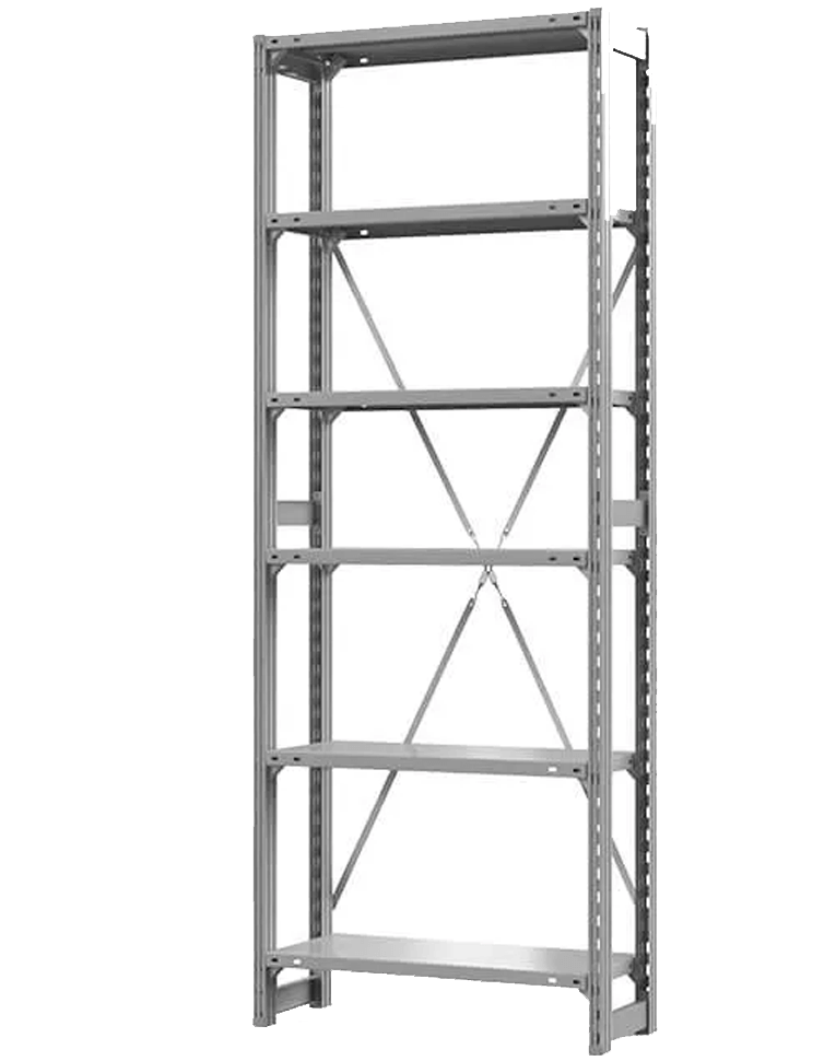 Стеллаж ТСУ 4000x700x500 6 полок (150 кг, металл) купить в Самаре