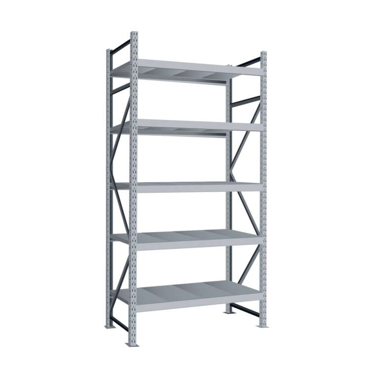 Стеллаж грузовой Диком СТ-051 6000х1200х650 с 5 ярусами купить в Самаре