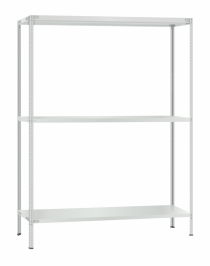 Стеллаж металлический Титан МС-500 2400х1500х400 3 полки Стеллаж металлический Титан МС-500 2400х1500х400 3 полки