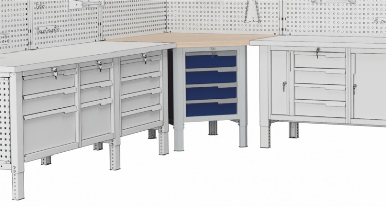 Угловой верстак CU Constructor купить в Самаре Угловой верстак CU Constructor купить в Самаре