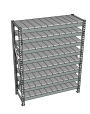 Стеллаж грузовой СГР 2500x900x400 8 полок (металл) Стеллаж грузовой СГР 2500x900x400 8 полок (металл)