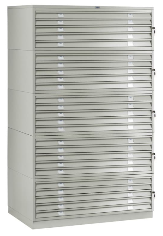 Картотека ПРАКТИК формат А0 для чертежей 25 ящиков Картотека ПРАКТИК формат А0 для чертежей 25 ящиков