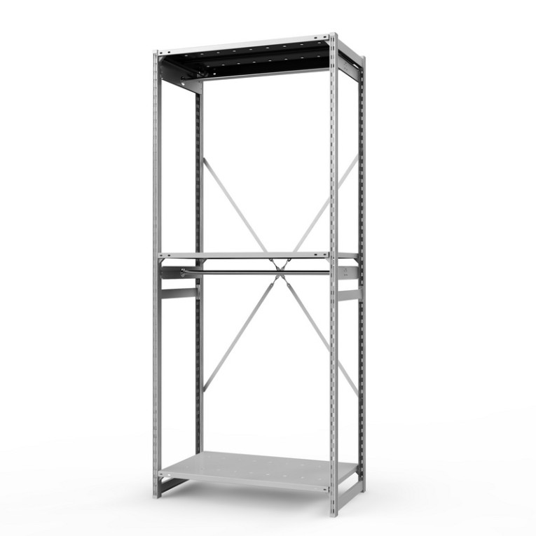 Стеллаж металлический ТСУ Универсал, 2500х1060х600 мм.Штанги: 2шт. Полки: металл перф. 3 шт. купить в Самаре Стеллаж металлический ТСУ Универсал, 2500х1060х600 мм.Штанги: 2шт. Полки: металл перф. 3 шт. купить в Самаре