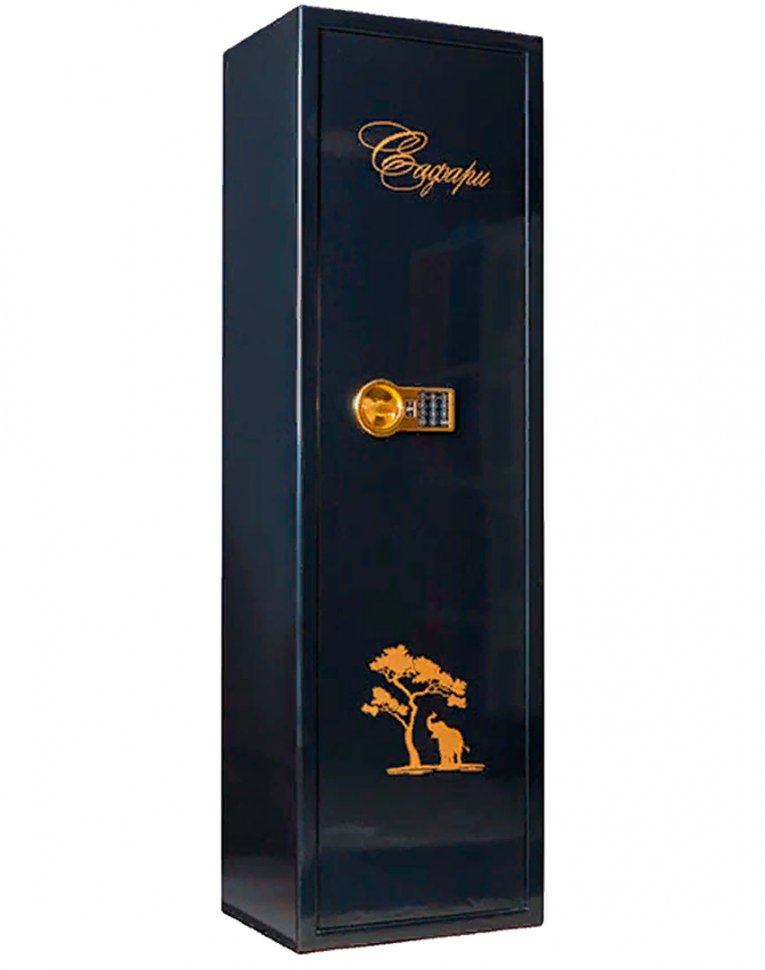 Оружейный сейф Сафари EL GOLD (черный) купить в Самаре Оружейный сейф Сафари EL GOLD (черный) купить в Самаре