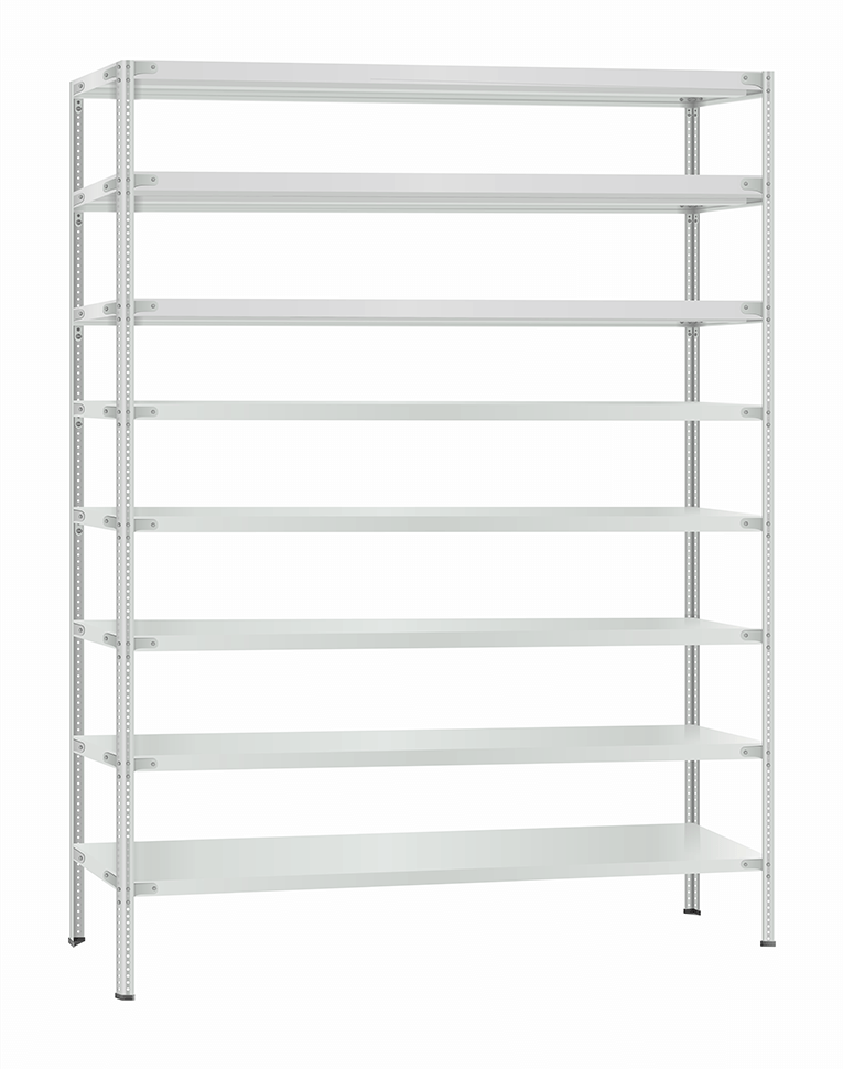 Стеллаж металлический Титан МС-900 1800x1000x300 8 полок купить в Самаре Стеллаж металлический Титан МС-900 1800x1000x300 8 полок купить в Самаре