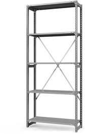 Стеллаж ТСУ 3500x1500x600 5 полок (150 кг, перф)