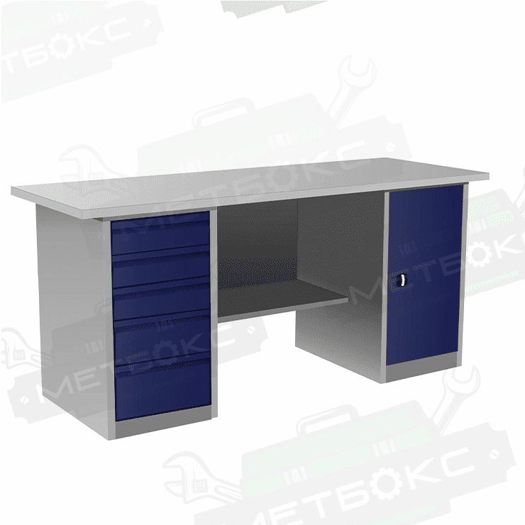 Верстак с тумбой и драйвером ВП-4/1,6 купить в Самаре Верстак с тумбой и драйвером ВП-4/1,6 купить в Самаре