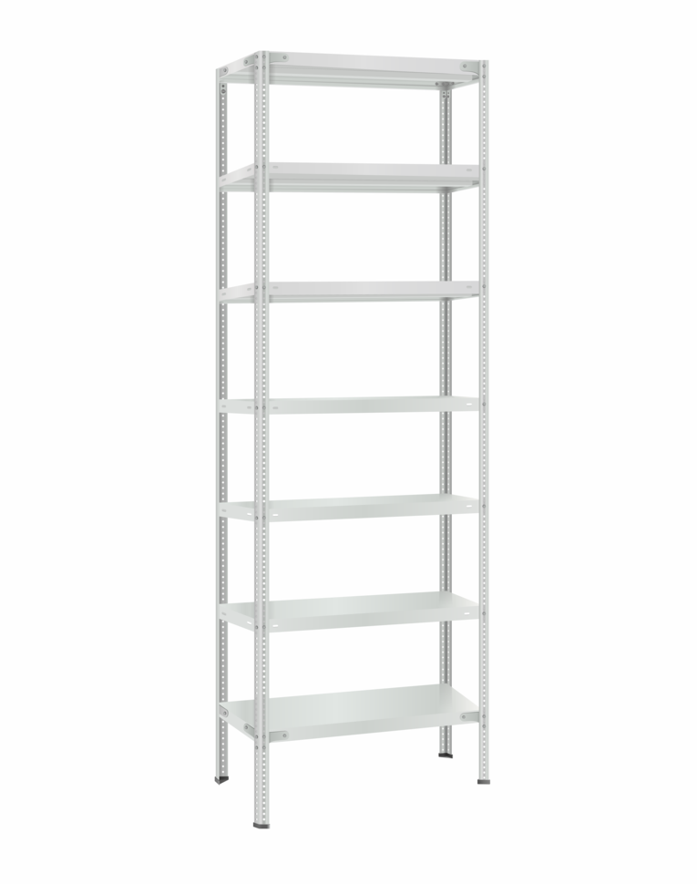 Стеллаж металлический Титан МС-500 2400х700х500 7 полок купить в Самаре Стеллаж металлический Титан МС-500 2400х700х500 7 полок купить в Самаре