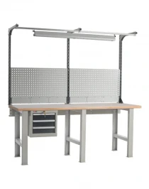 Верстак ДиКом ВС-200-МФ-02+Э2 со светильником
